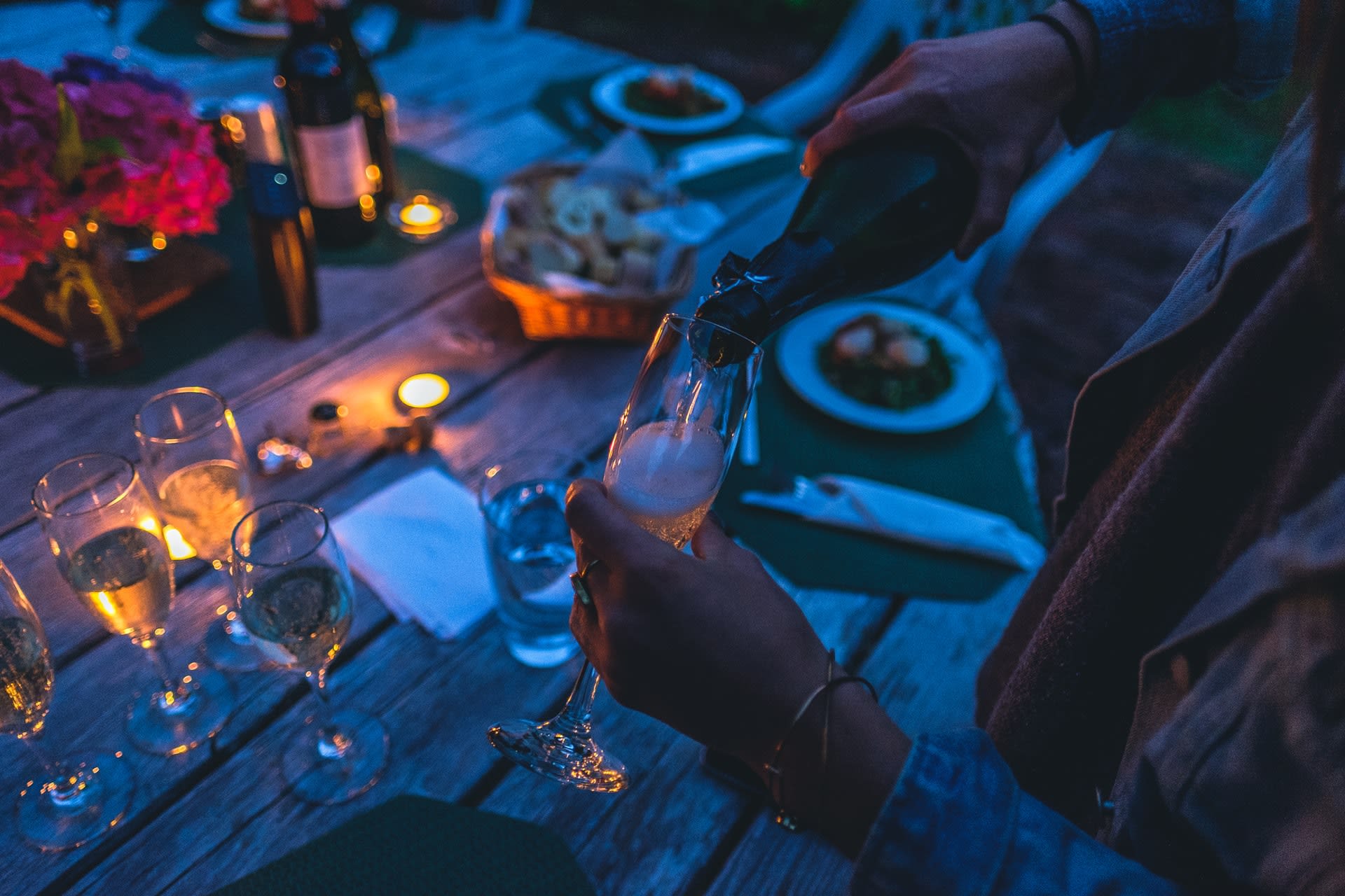 Champagne social to stay mentally fit